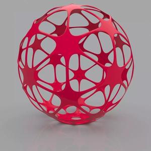 Futuristic Geometric Shape 3D Print Model