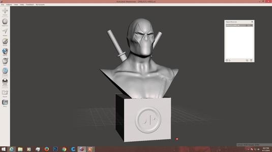 Deadpool Hi Res bust