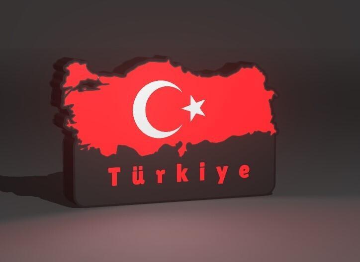 Türkiye Turska Led lamp