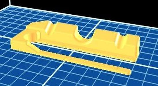 FF Creator Pro - Filament Guide Tube Jig