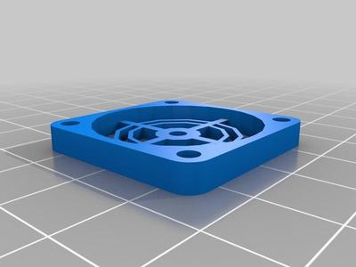 30mm Square Fan Grill (less coverage)