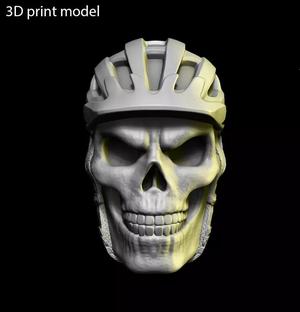 Biker helmet skull vol2 wall home decor