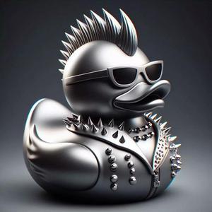 punk Rubber Duck