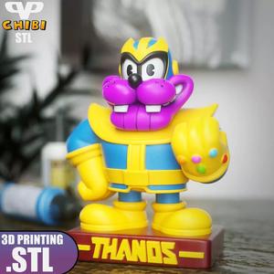 Goofy Thanos Chibi STL for 3D Printing ChibiSTL 3DXM