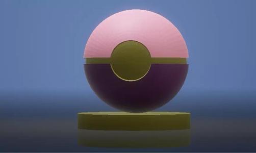 Fantasy capture ball  3D printable model