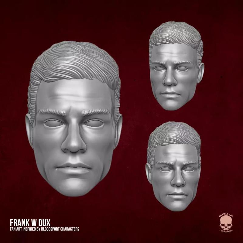 Frank W Dux - Blood Sport Fan Art STL For Action Figures