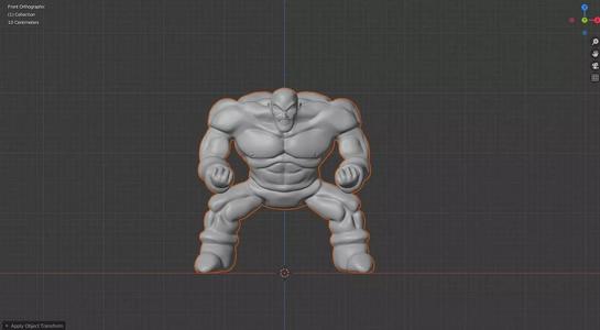 DragonballZ Character Nappa - 3D print model