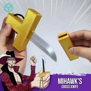 Dracule Mihawk Cross Knife - One Piece