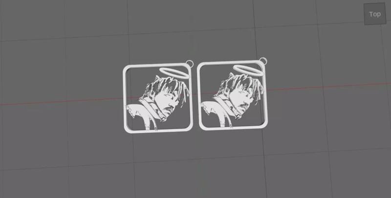 Juice Wrld Keychain