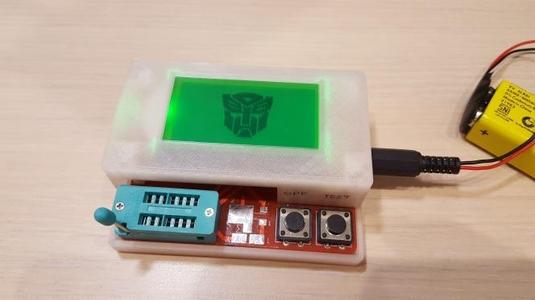Transisotr tester (ESR meter) enclosure
