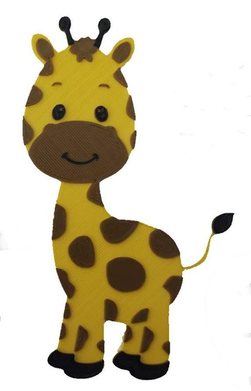 TOPPER TORTA JIRAFA