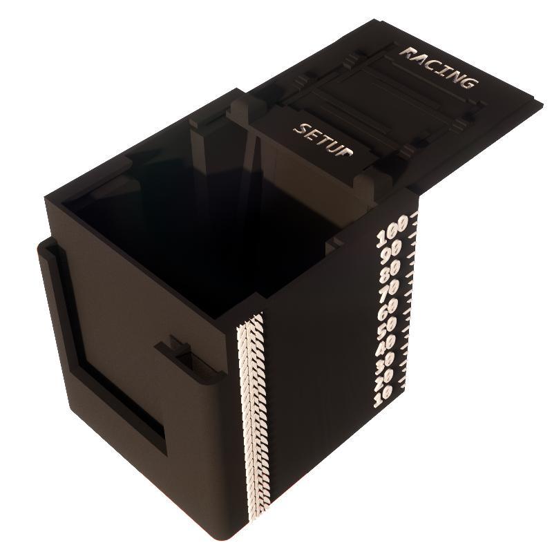 Mobile storage box for Hudy 1:10 on-road setup system