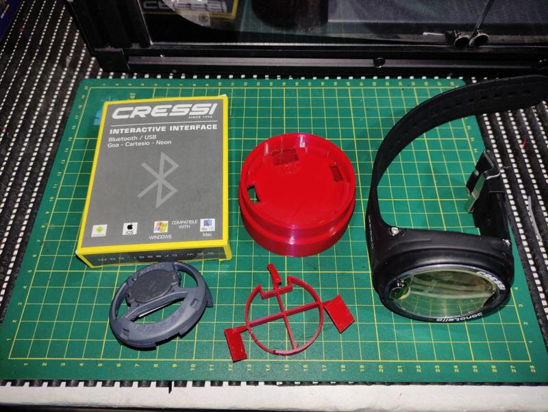 Cressi GOA to DONATELLO BT interface adapter