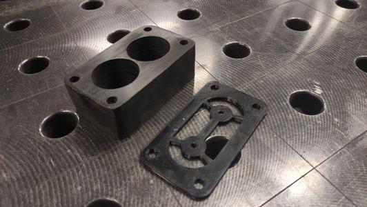 Weber 32/36 38/38 Base Flange Template Carburetor
