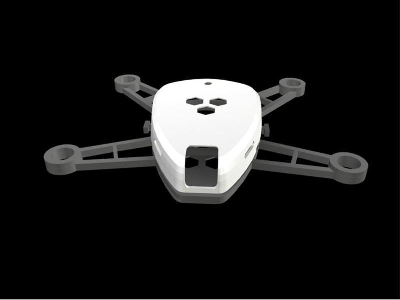 ATOM V2 brushed 120 micro multicopter frame