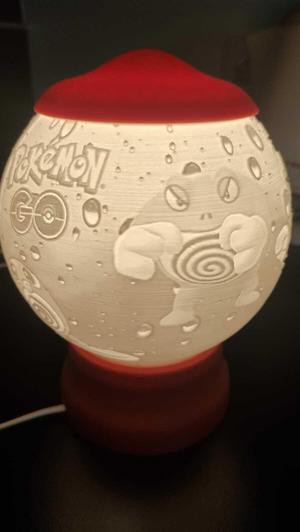 Lithophanie Lamp POKEMON GO
