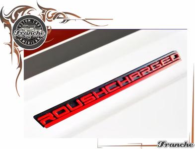 Ford Mustang Roushcharged Air Intake Emblem
