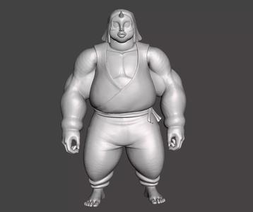 Horned Demon Kimetsu No Yaiba 3D Model