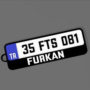 PLAKA ANAHTARLIK KİŞİYE ÖZEL