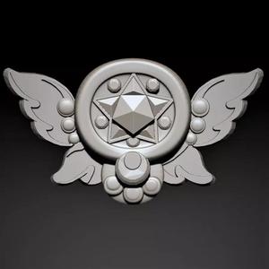 3D SIMBOLO symbol SAILOR MOON