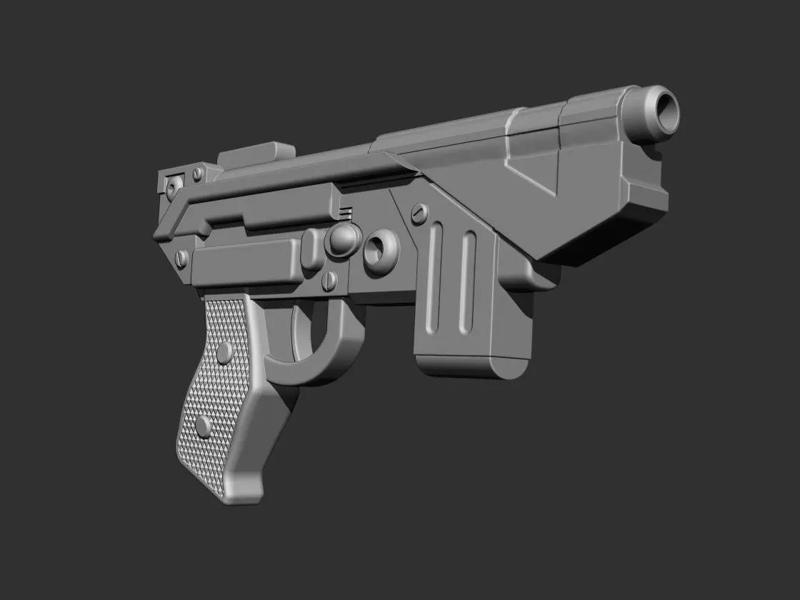 Imperial Remnant Beskar Trooper Blaster 3d digital download
