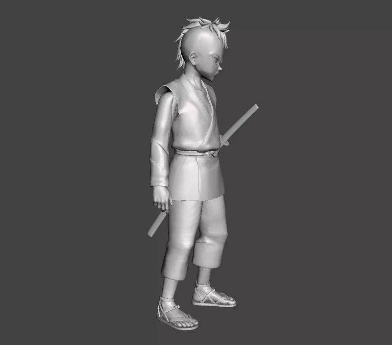 Shinazugawa Genya 3D Model