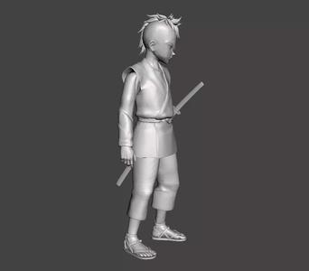 Shinazugawa Genya 3D Model