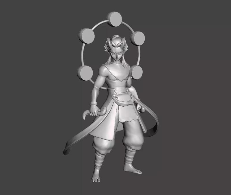 Hantengu Upper Rank 4 3D Model