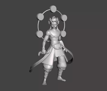 Hantengu Upper Rank 4 3D Model