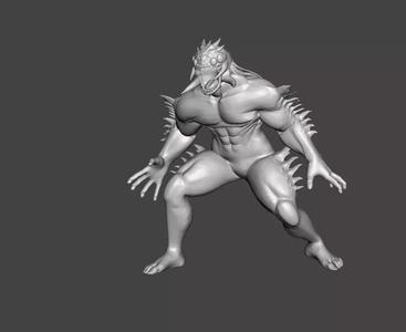 Spider Father Transformation 3D Model