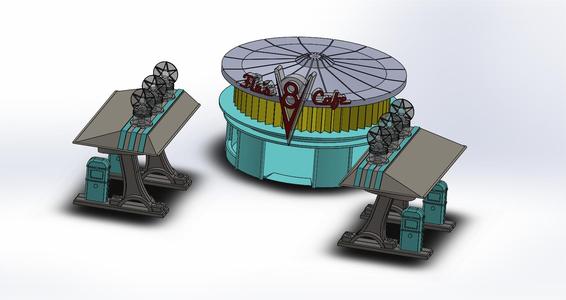 Cars Movie Flo's Cafe