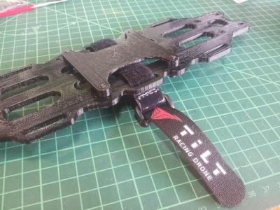 Belt clamp rub plate 5mm spacer TILT Racing Drone