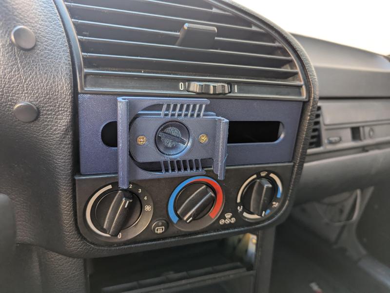 BMW E36 phone holder