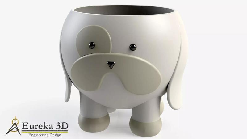 Dog Flowerpot