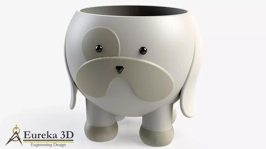 Dog Flowerpot