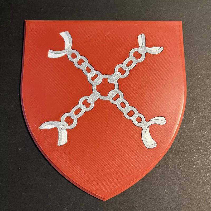 Game of Thrones Sigil of House Umber Coaster