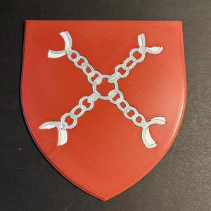 Game of Thrones Sigil of House Umber Coaster