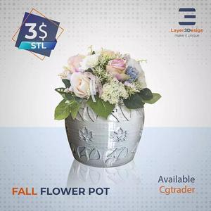 Fall Flower Pot