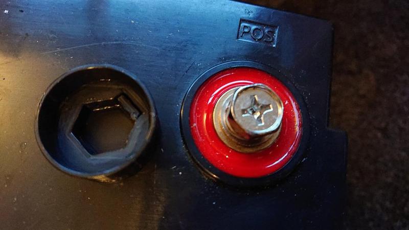 Lifepo lithium battery terminal cover / cap (8mm post, 13mm nut)