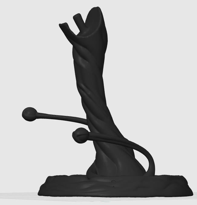 MR. TERRIFIC flying chair effect stand for mcfarlane dc