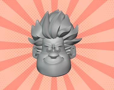 Ralph Disney Pixar Headsculpt