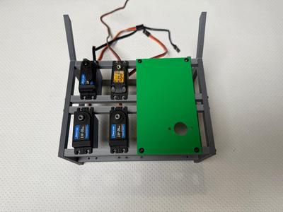 Testbench and demo board for RC equipment (Servos, Motor, Rx, ESC)
