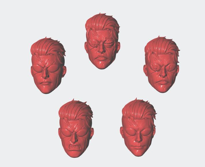 invincible headsculpts
