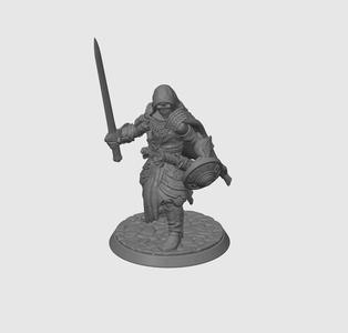 Skeleton Assassin - Sword and Buckler