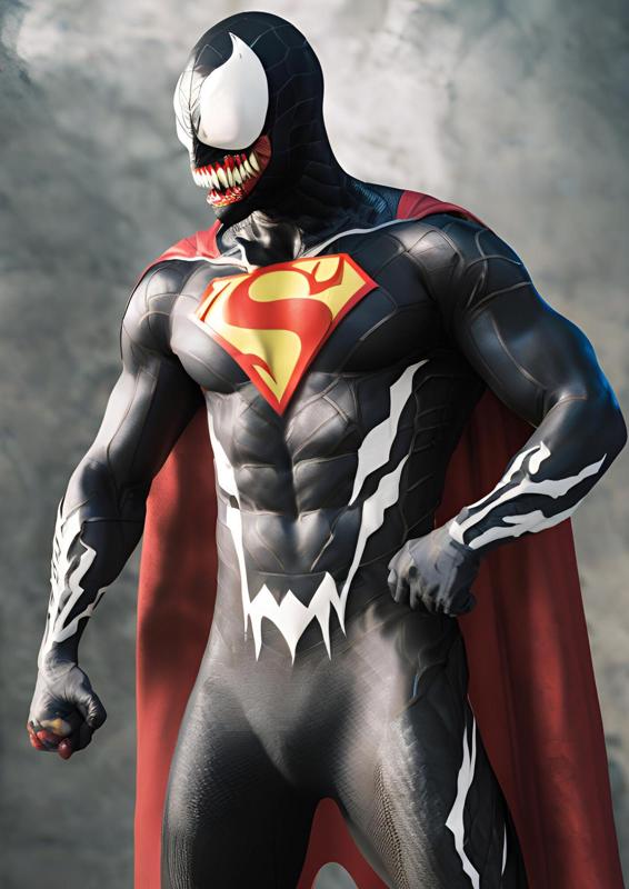 SUPERMAN VENOM [DC] [MARVEL]