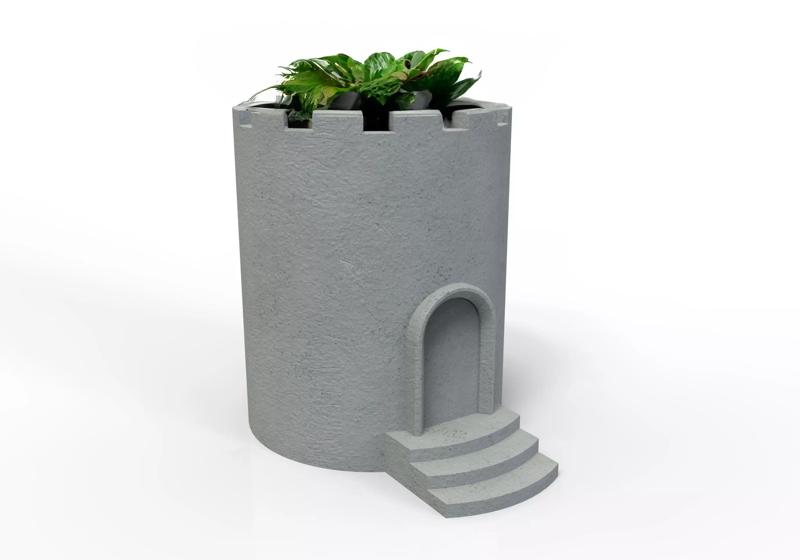 Circular Villa Flower Pot