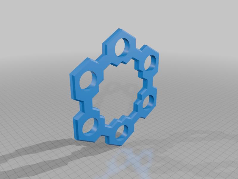 Spacer for Cloudbuster build - 1 inch pipes