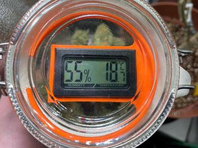  Hygrometer Holder Square for 70mm for glas lids