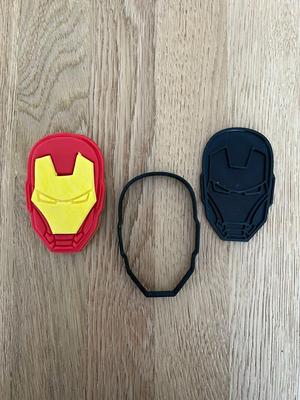 Iron man cookie cutter
