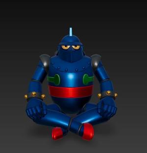 Tetsujin 28 lotus position